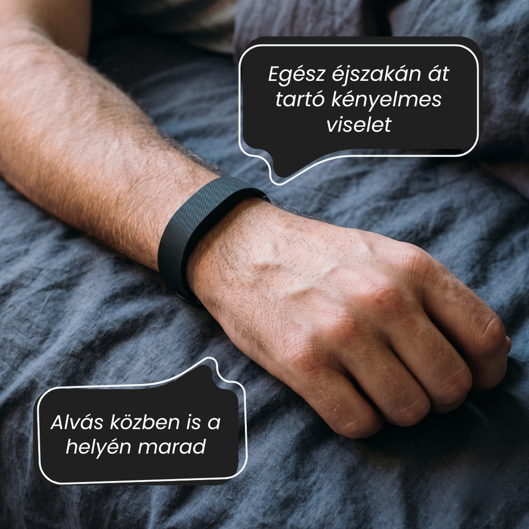 WakeON™ – Csendes Ébresztő Karkötő