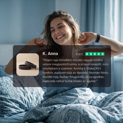 WakeON™ – Csendes Ébresztő Karkötő